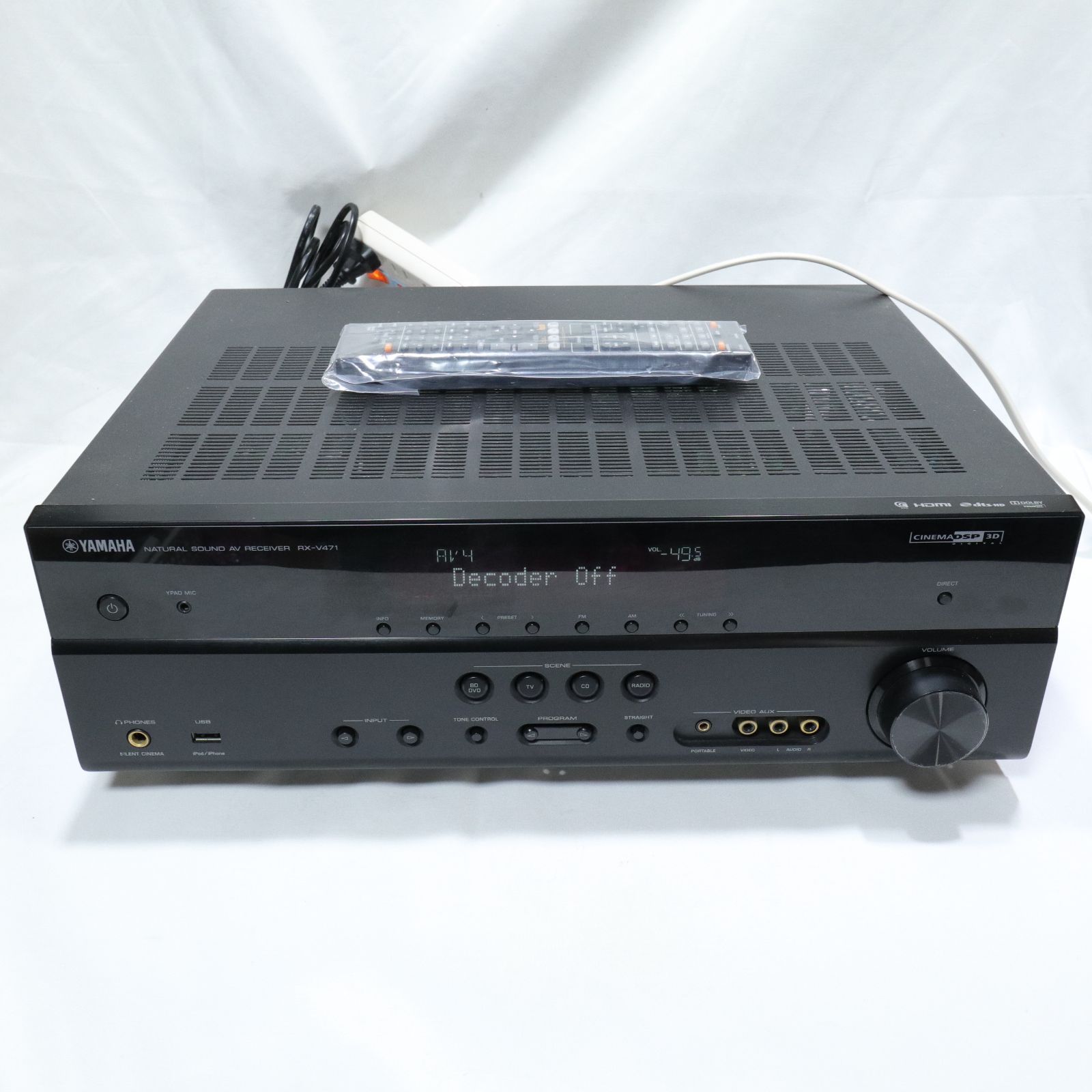 ヤマハ　YAMAHA AVアンプ RX-V471 レシーバー ヤマハ | RX-V471 - AVアンプ - 概要