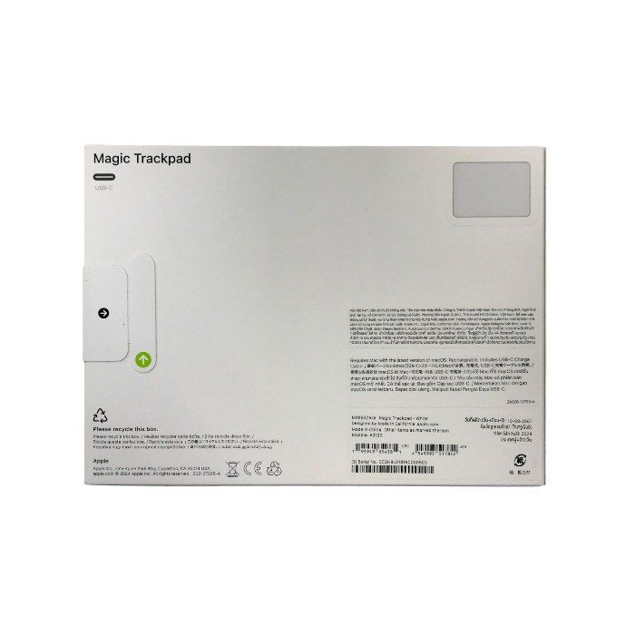 Apple Magic Trackpad ホワイト Multi-Touch対応 USB-C