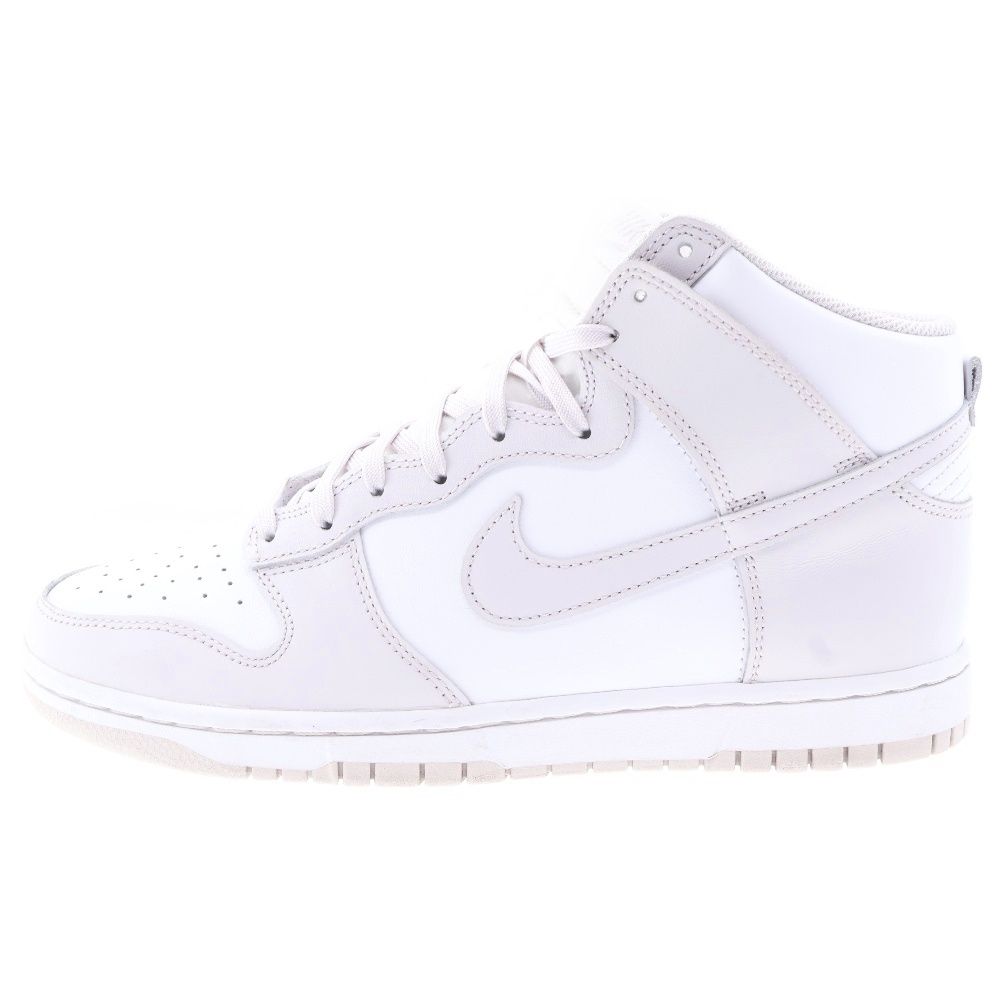 NIKE (ナイキ) DUNK HI RETRO VAST GREY ダンク ハイカットスニーカー レトロ ホワイト バストグレー DD1399-100 US10/28cm