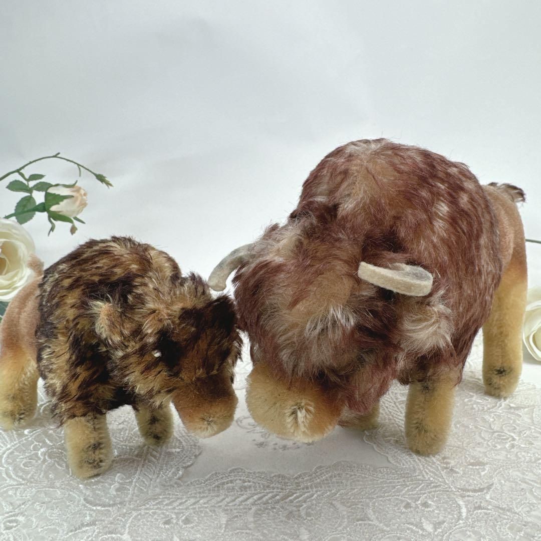 送料無料☆シュタイフ☆Bison 12cm☆バイソン☆1960年代