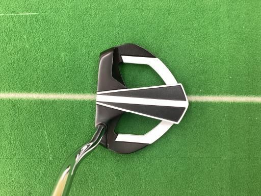 オデッセイ WHITE ICE D.A.R.T. BLACK 33インチ パター PT スチール フレックスその他 メンズ 男性用 右利き 右用 Bランク ゴルフクラブ