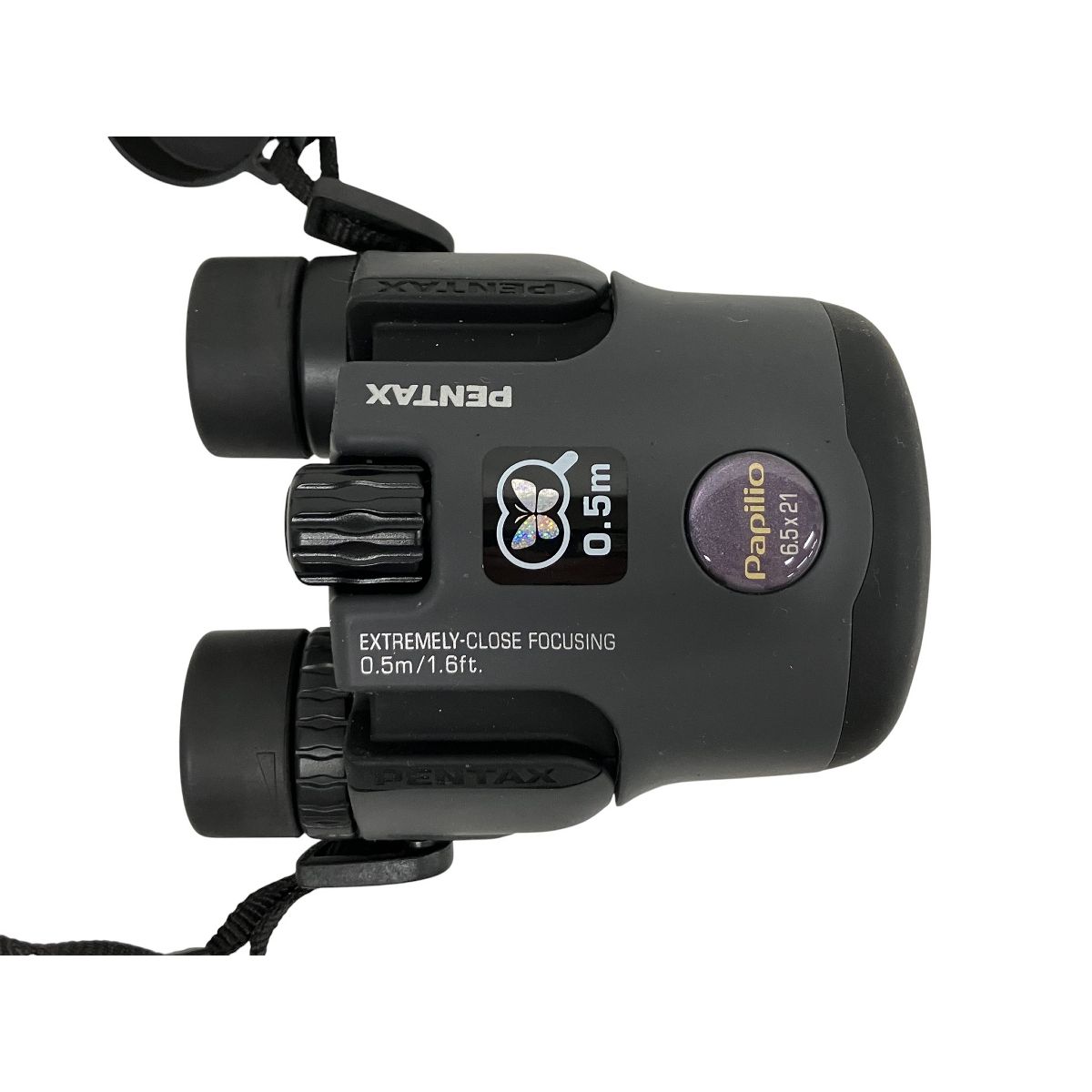 PENTAX Papilio EXTREMELY-CLOSE FOCUSING 6.5×21 7.5° 双眼鏡 軽量 趣味 ペンタックス パピリオ S10408537