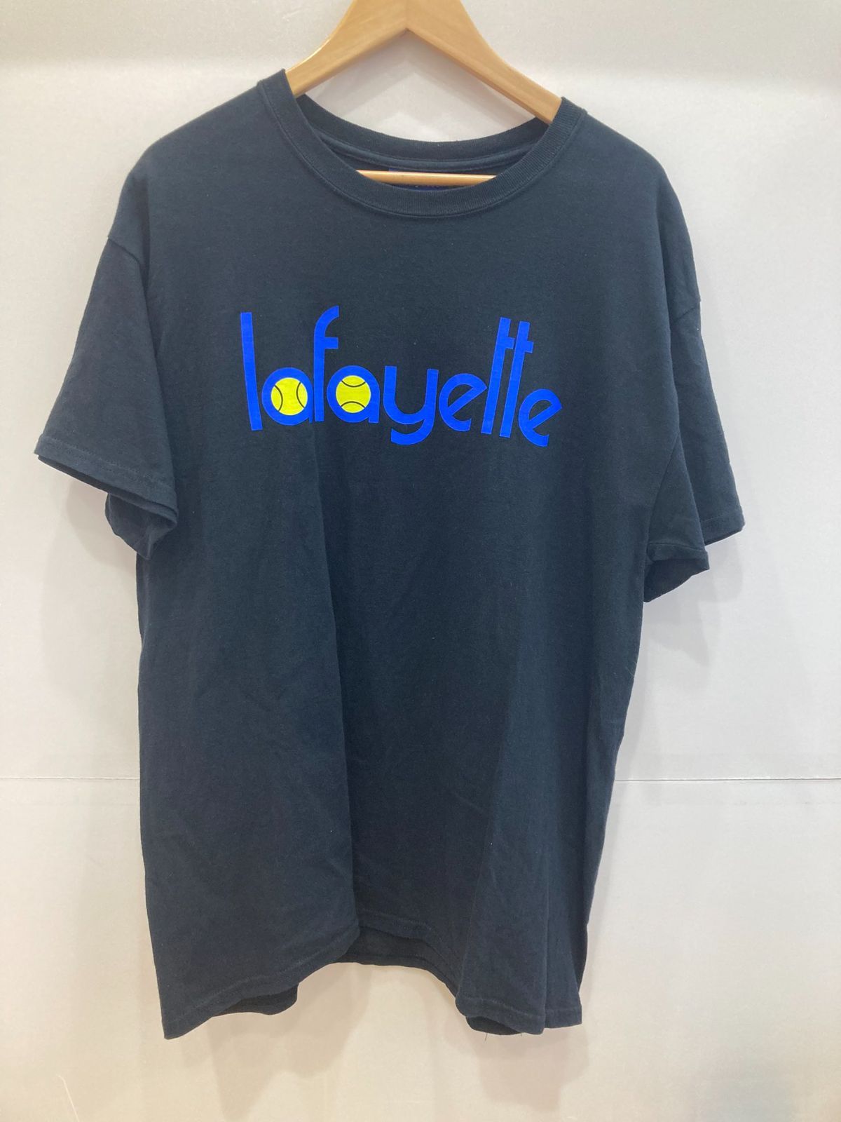 ラファイエット　半袖シャツ　レーヨン　メンズXLサイズ LFYT シャツ ラファイエット 「Lafayette」 - ストライプ 半袖