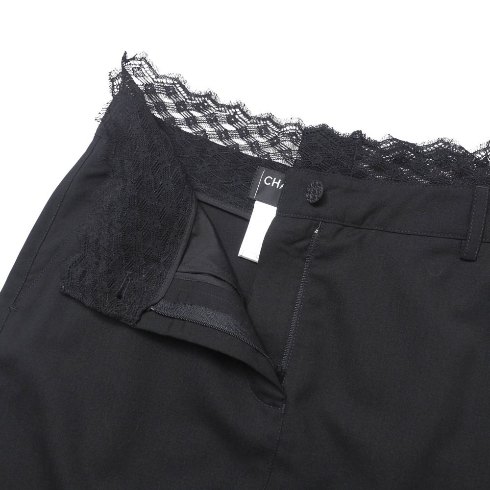 【美品】CHANEL シャネル レーススカート 膝丈 ブラック 34 美品】CHANEL シャネル レーススカート 膝丈 ブラック 34 - メルカリ