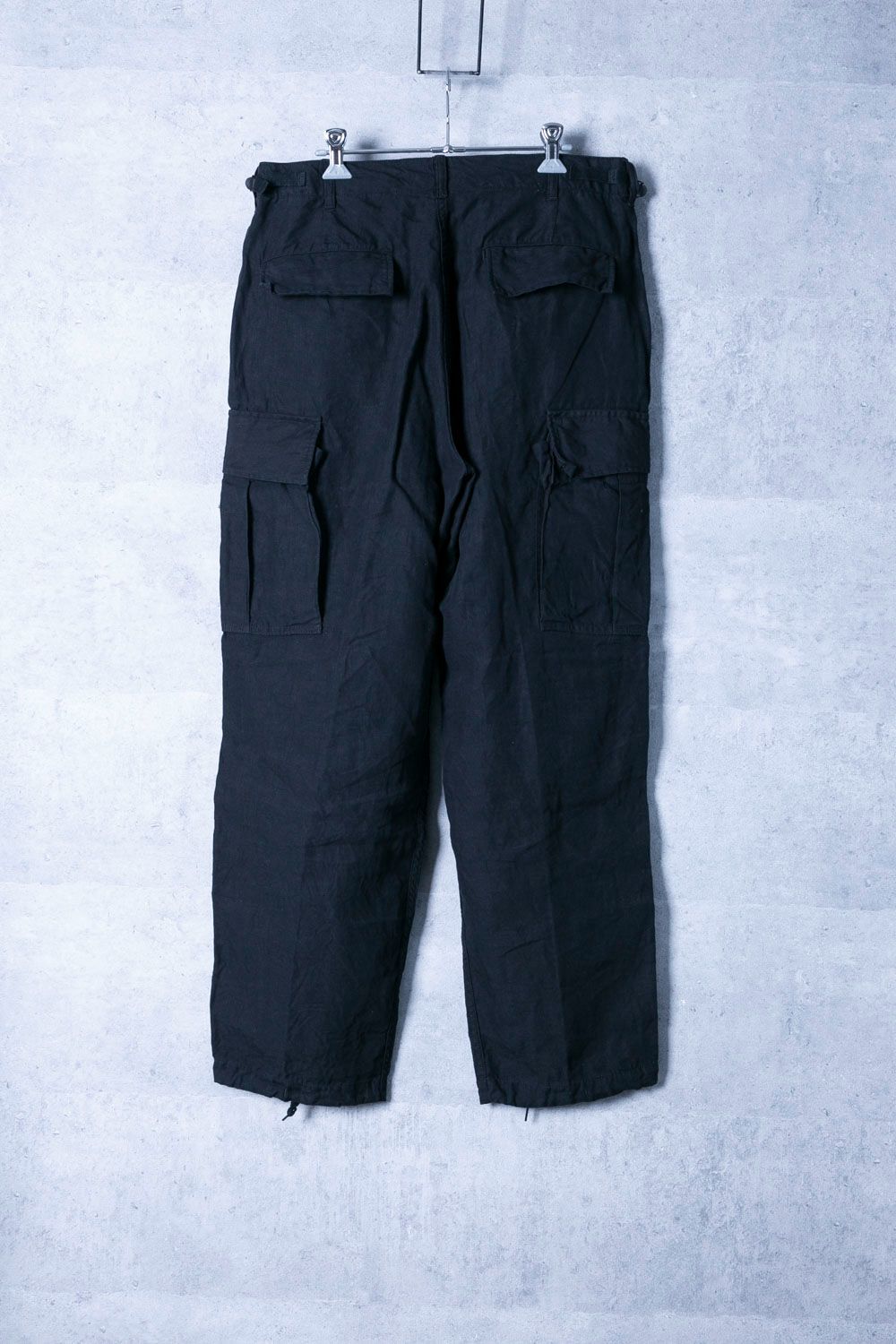 コモリ　リネンbduパンツ　comoli b.d.u COMOLI (コモリ) ブラックデニム B.D.Uパンツ