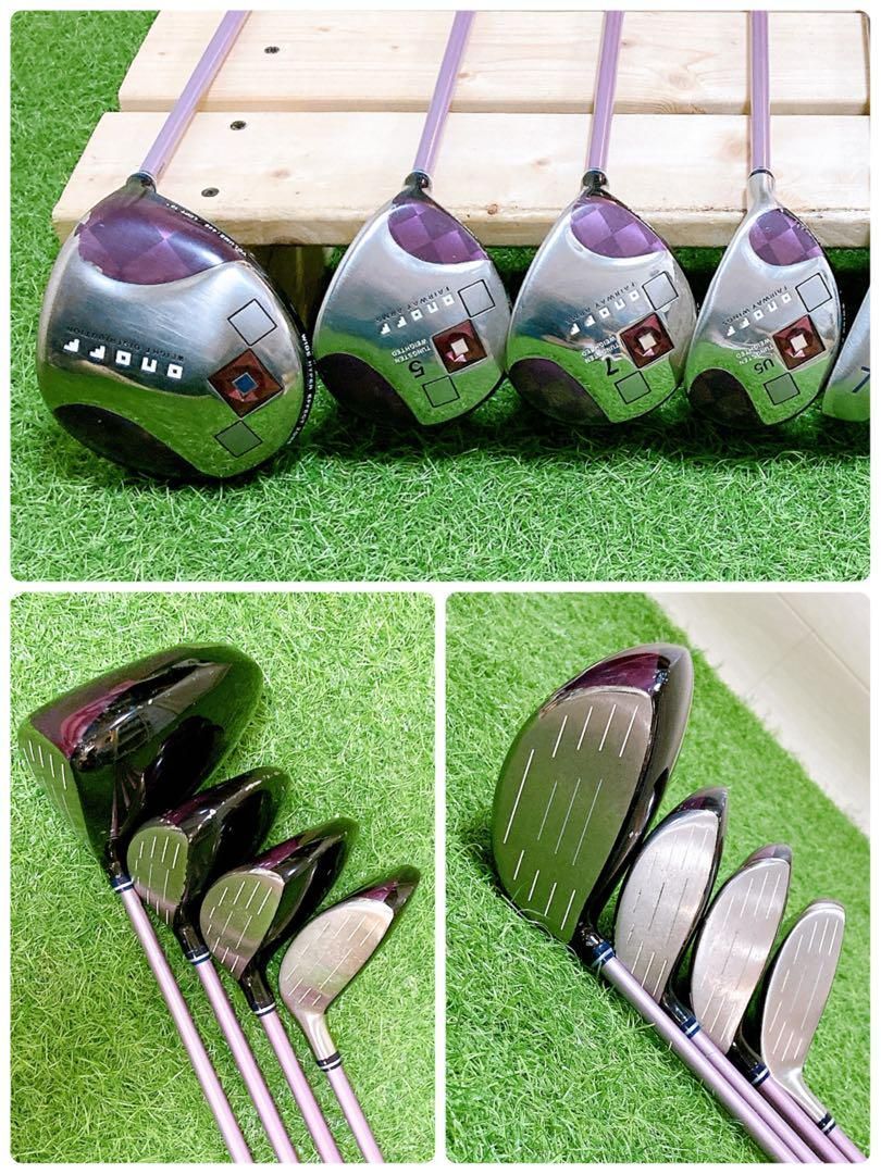 1.オノフ ゴルフクラブ レディースセット ヘッドカバーあり