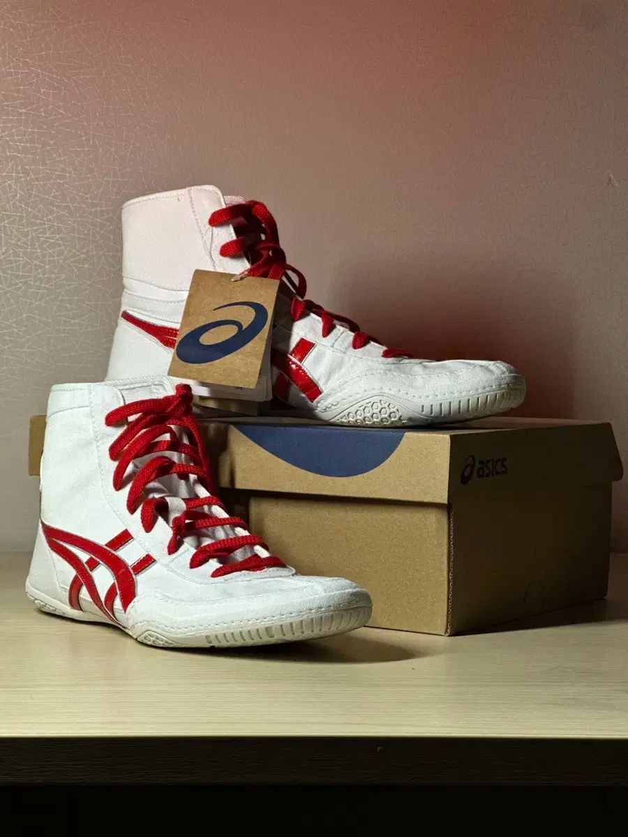 レア♡asicsレスリングシューズ　ボクシングシューズ　スニーカー　靴27㎝ アシックスレスリングシューズ レア♡asicsレスリングシューズ