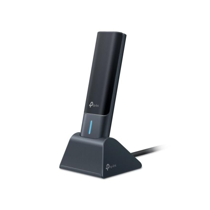 TP-Link WiFi 無線LAN WiFi 6E 2402 Mbps 6 GHz 2402 Mbps 5 GHz 574 Mbps 2.4 GHz トライバンド USB3.0