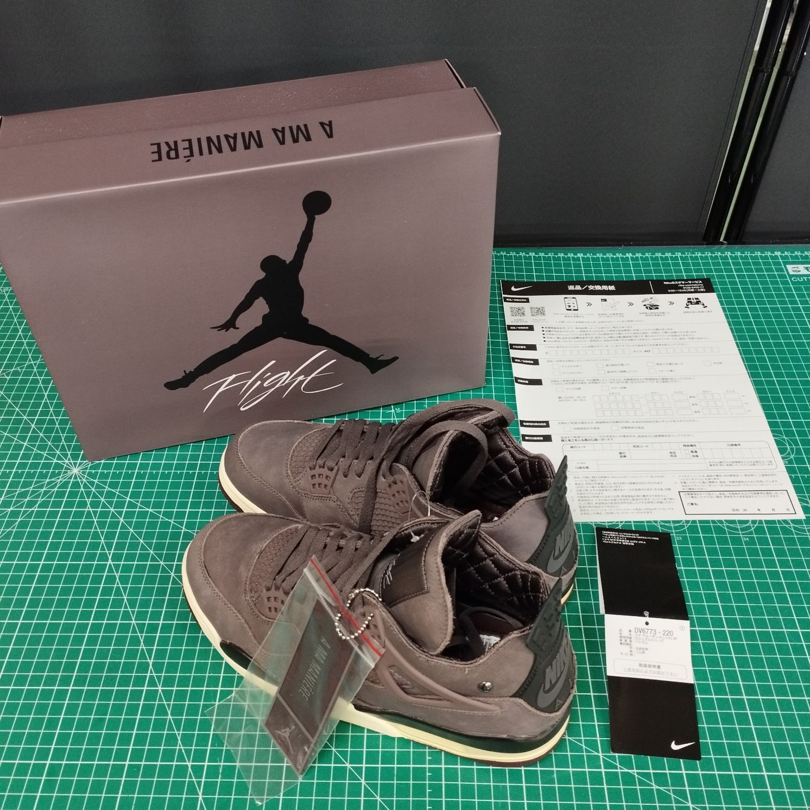 S11144】27cm AIR JORDAN 4 A MA MANIERE VIOLET ORE ジョーダン アマ 