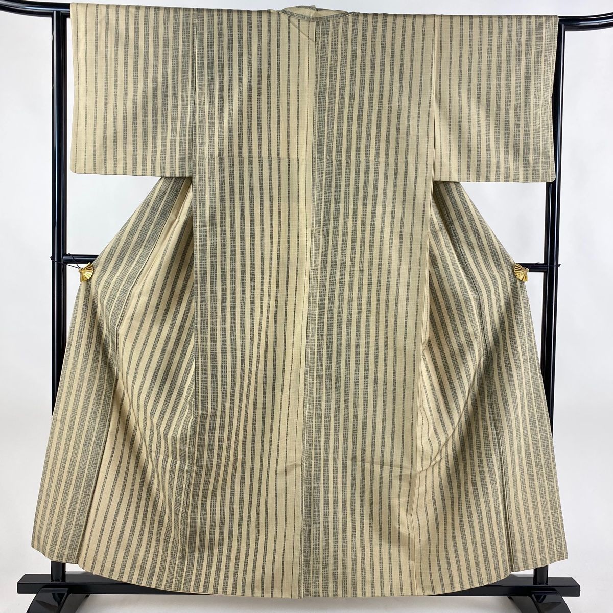 小紋 身丈161.5cm 裄丈63cm 正絹 美品 逸品 【中古】（訪問着 身丈  