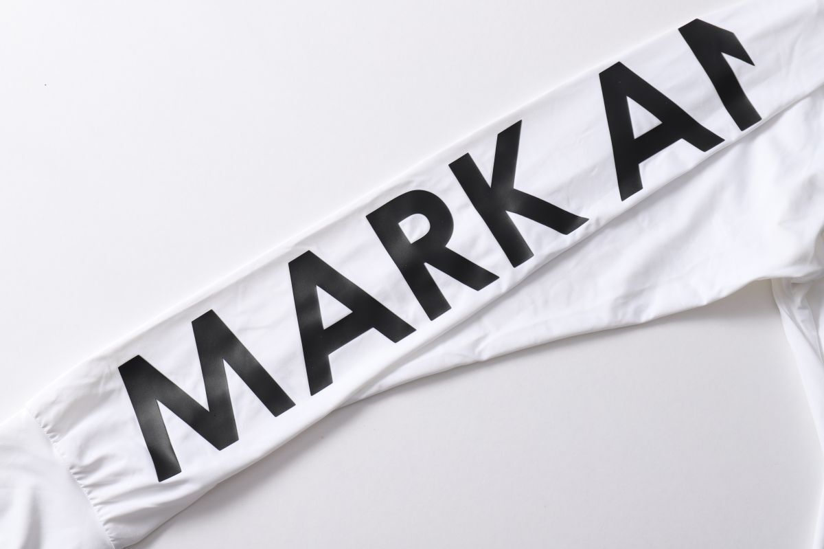 25ss 正規品 新品 MARK&LONA モックネックロングスリーブシャツ48 マーク＆ロナ モックネック ロングスリーブシャツ MARK＆LONA