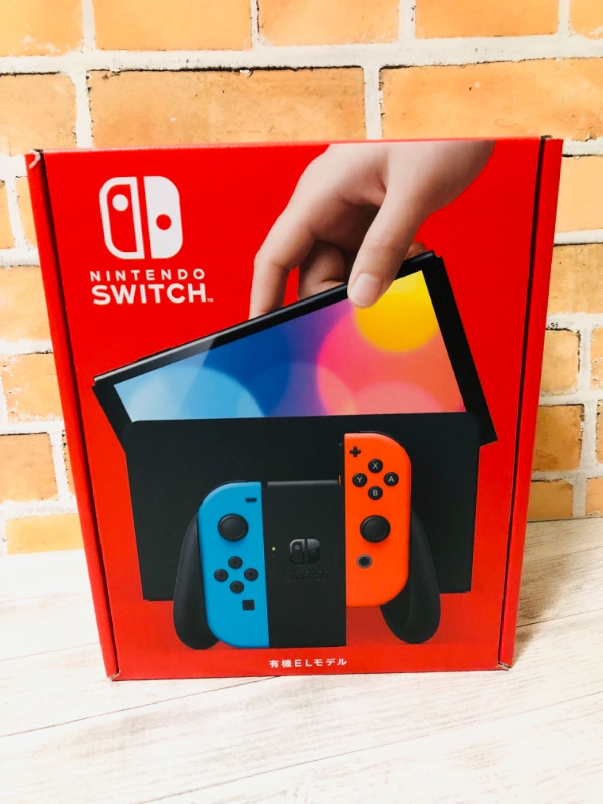 Nintendo Switch 有機ELモデル ネオンブルー/ネオンレッド - メルカリ