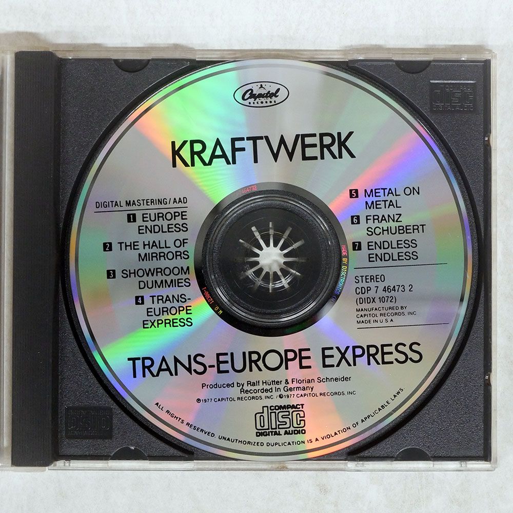 未使用品 レコード　KRAFTWERK　TRANS EUROPE EXPRESS Amazon.co.jp: Trans Europe Express: ミュージック