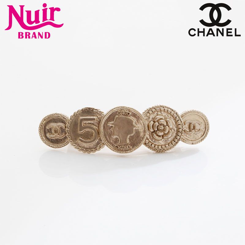 CHANEL シャネル ヘアアクセサリー B14P 2014 カメリア コイン