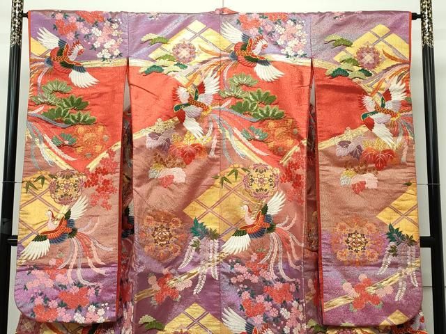 神社挙式 正倉院飛鶴文