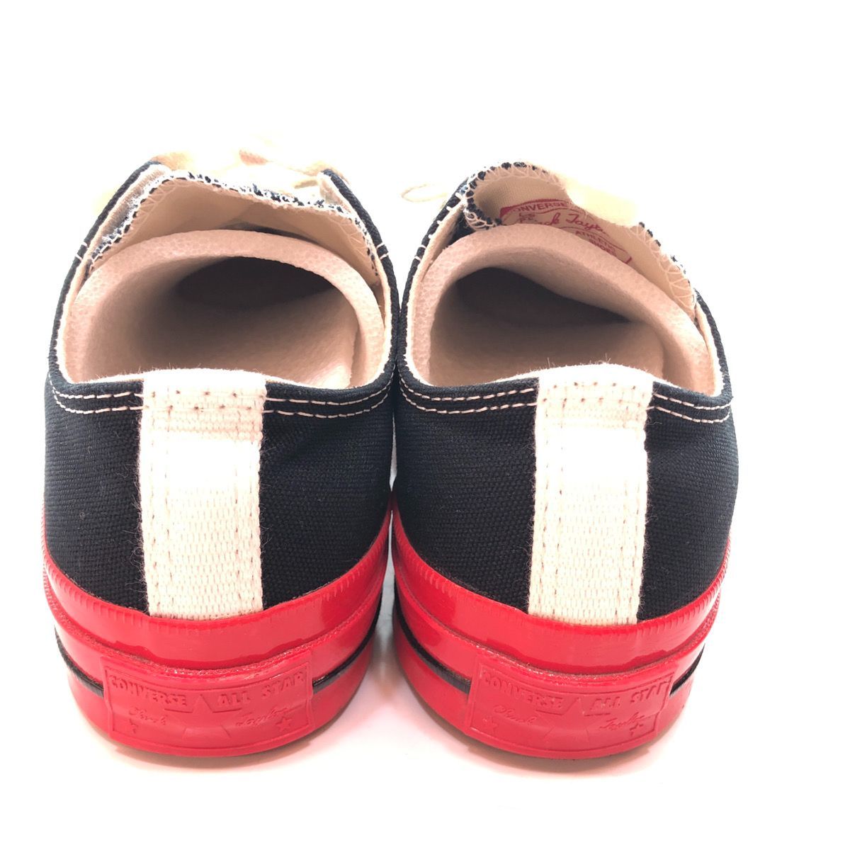 PLAY コムデギャルソン コンバース low 24.5cm black