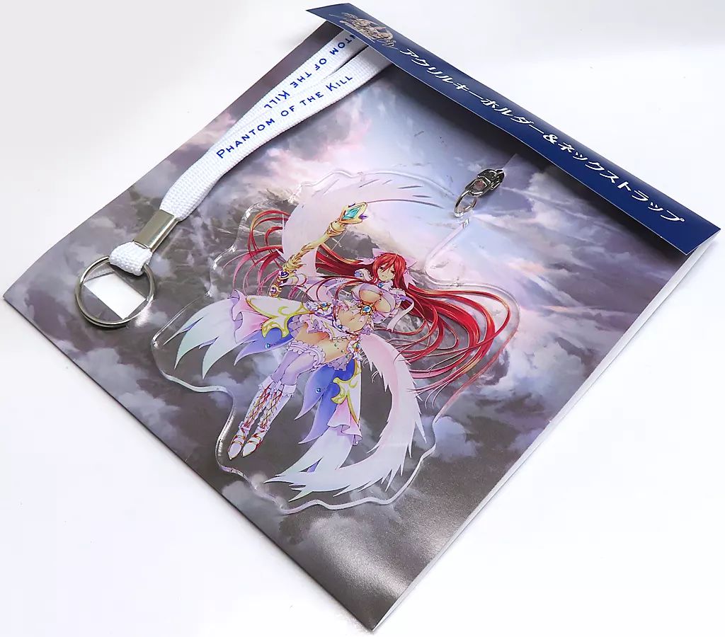 【超激得，高品質】 【中古】キーホルダー・マスコット(キャラクター) シェキナー・聖鎖・ラファエル ストラップ付キル姫アクリルキーホルダー 「ファントム オブ キル 4周年ファンミーティング」 キーホルダー・アクリルキーホルダー