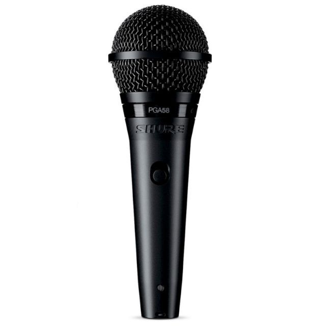 SHURE シュアー PGA58XLR キャノンケーブル 付 ダイナミックマイク 正規輸入品 2年保証
