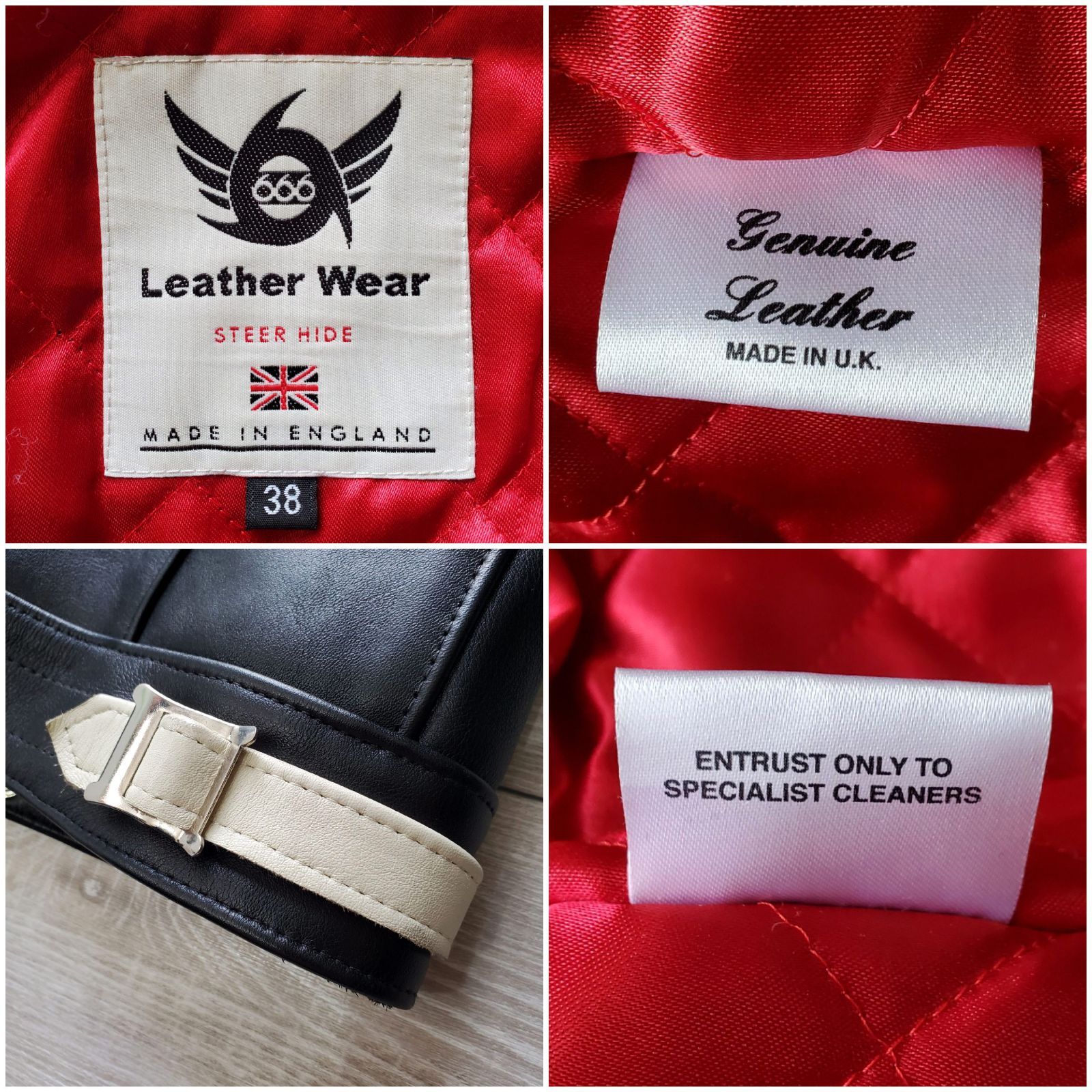 イングランド 666 Leather Wear LJM-8 フロントフラップ｜ファッション