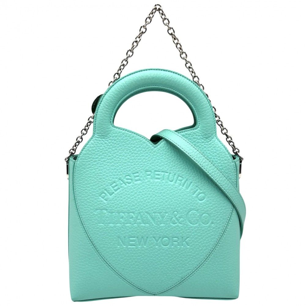 ティファニー(Tiffany)2way レディース ハンドバッグ ティファニー ミニショッピングトート レザー 2WAYハンドバッグ