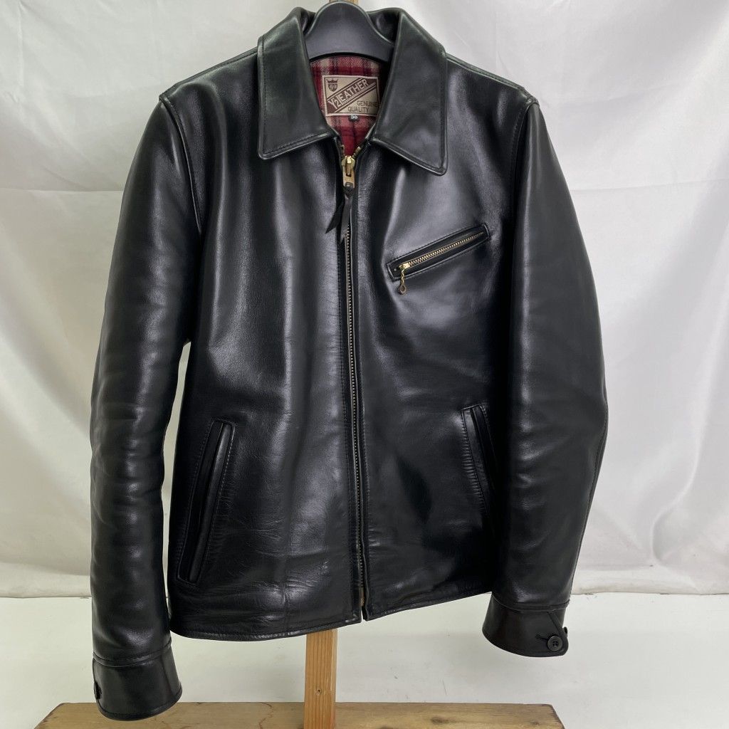 01w-4193 Y'2 LEATHER ワイツーレザー HORSE SINGLE RIDERS