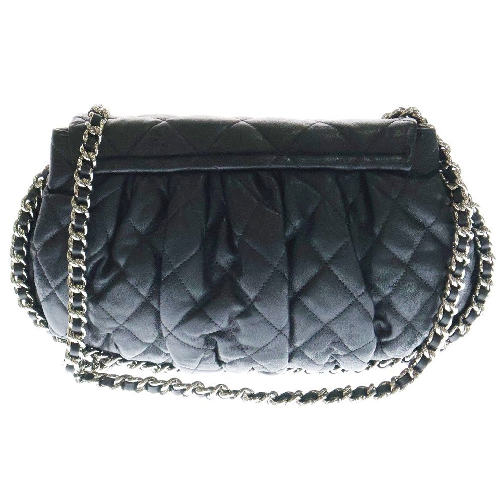CHANEL (シャネル) マトラッセ アラウンド シングルフラップ チェーン