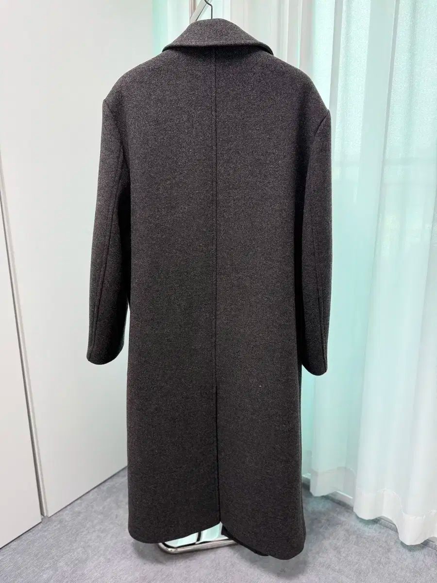 美品 RADIALL ウール ロング コート チェスター ウインドウペン