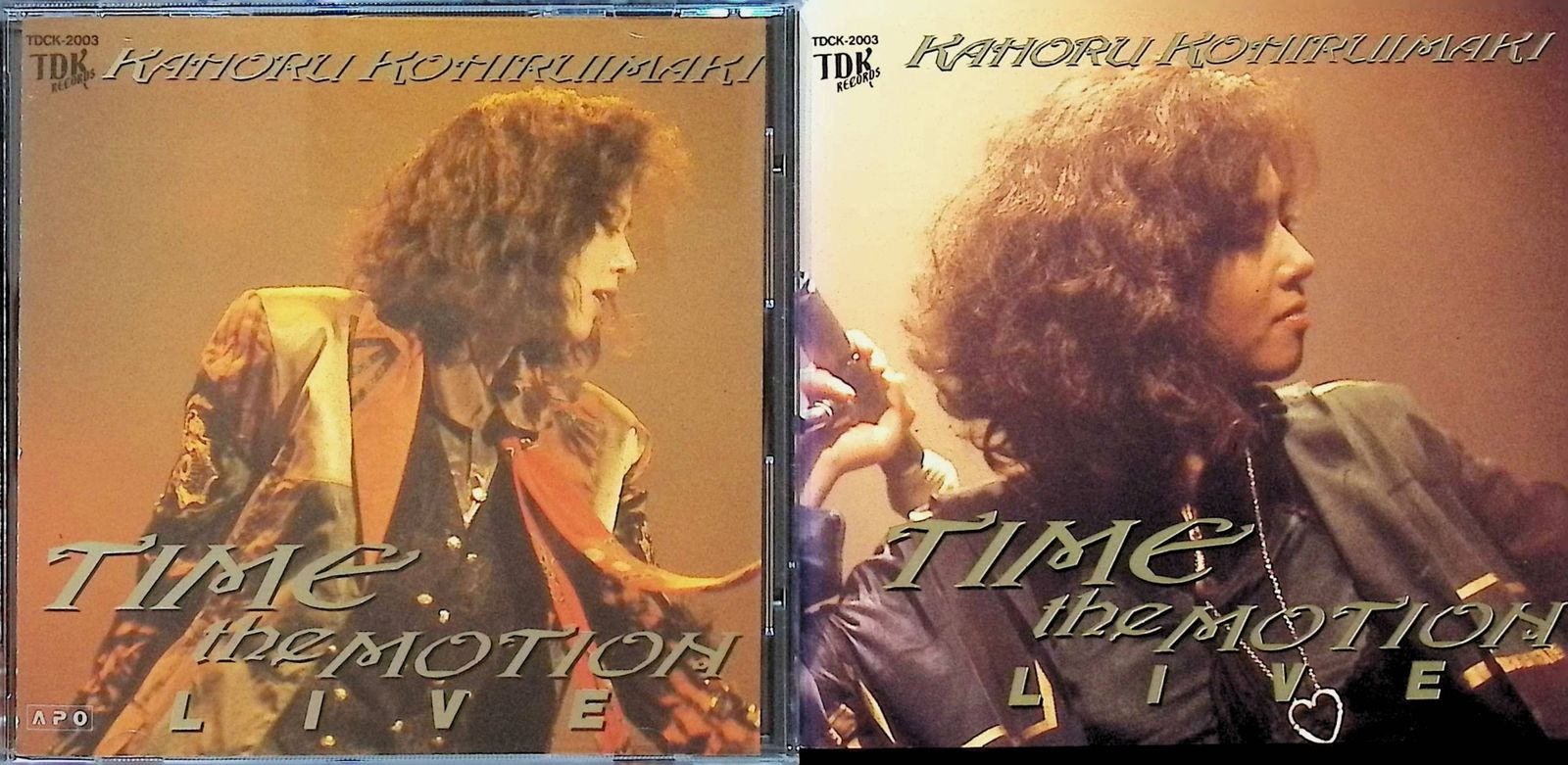 TIME THE MOTION LIVE / 小比類巻かほる (CD) - メルカリ