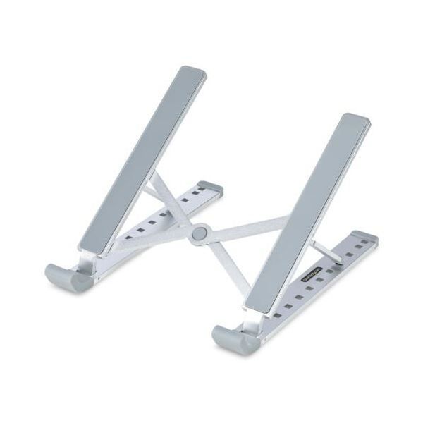 StarTech.com ノートパソコンスタンド 折りたたみ式 シルバー LAPTOP-RISER-BAR 1個