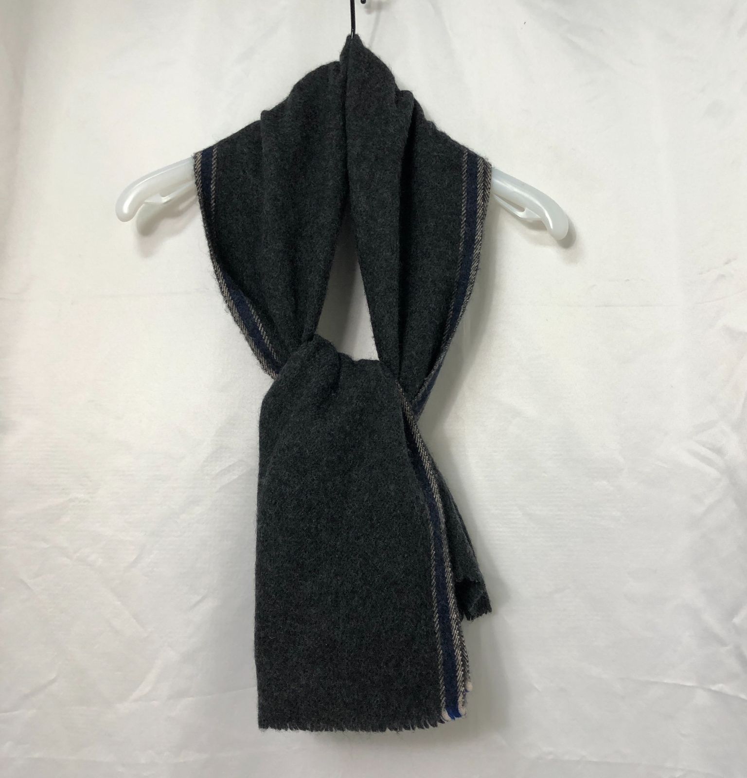 COMME des GARCONS HOMME マフラー グレー SGAW10-7638 - メルカリ