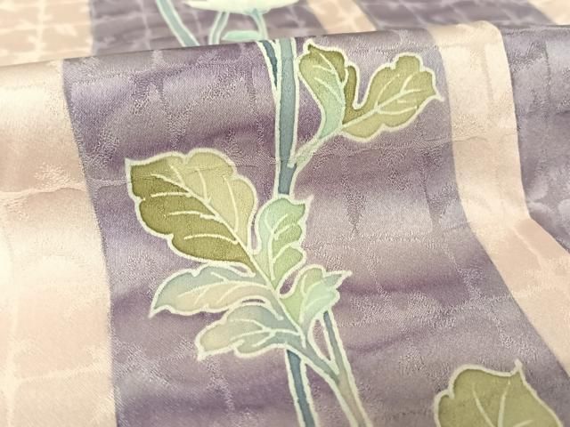 平和屋着物○上質な小紋 枝花間道 鈴乃屋扱い 正絹 逸品 AAAW4019np