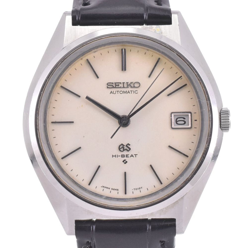 セイコー SEIKO 5645-7010 ヴィンテージ グランドセイコー デイト Cal.5645A 自動巻き メンズ K 142805