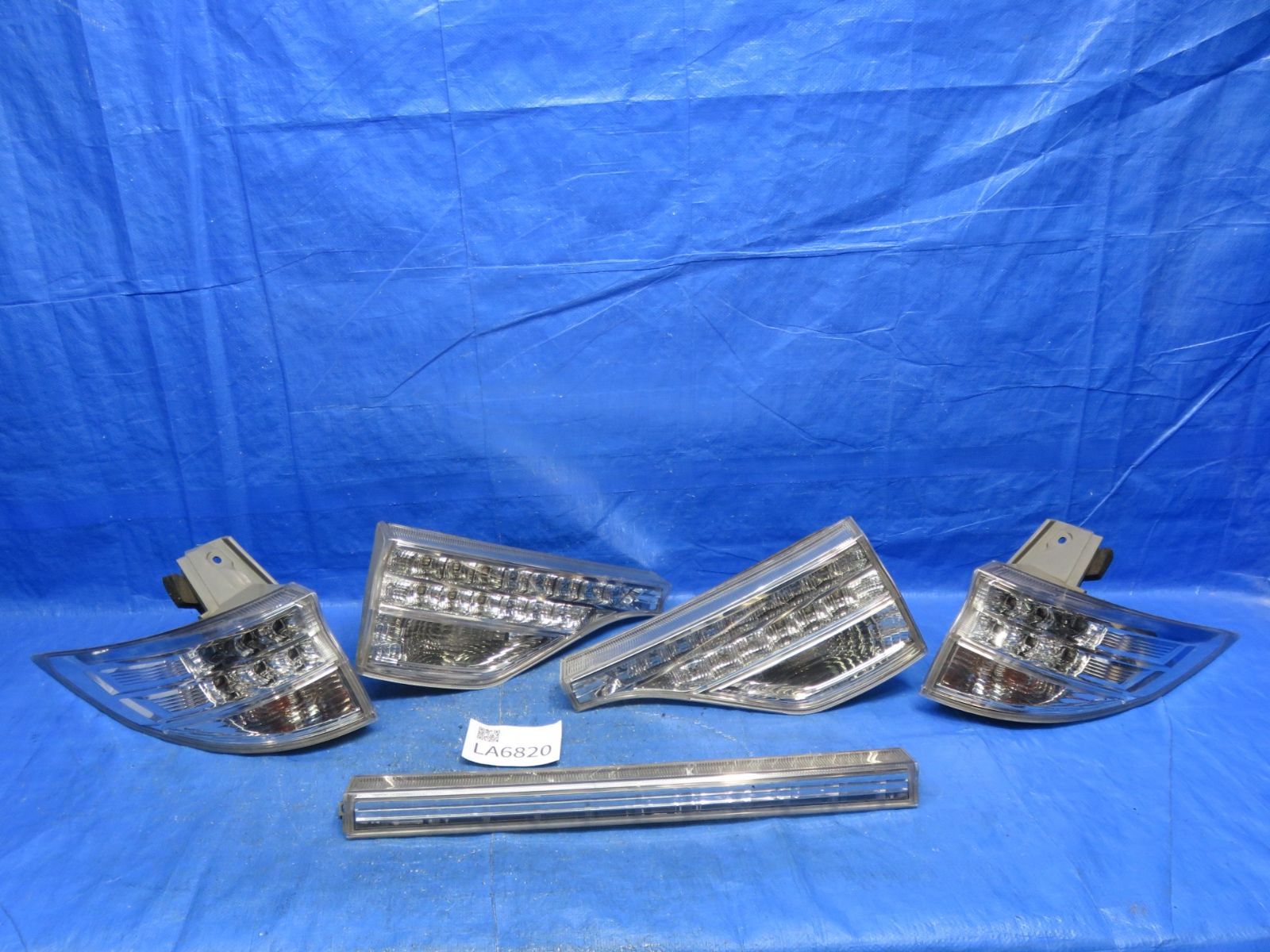 LA6820 点灯OK エスティマ ACR50W 3型 後期 テールライト テールランプ フィニッシャー 5点 ICHIKO 28-207 ACR55W GSR50W GSR55W