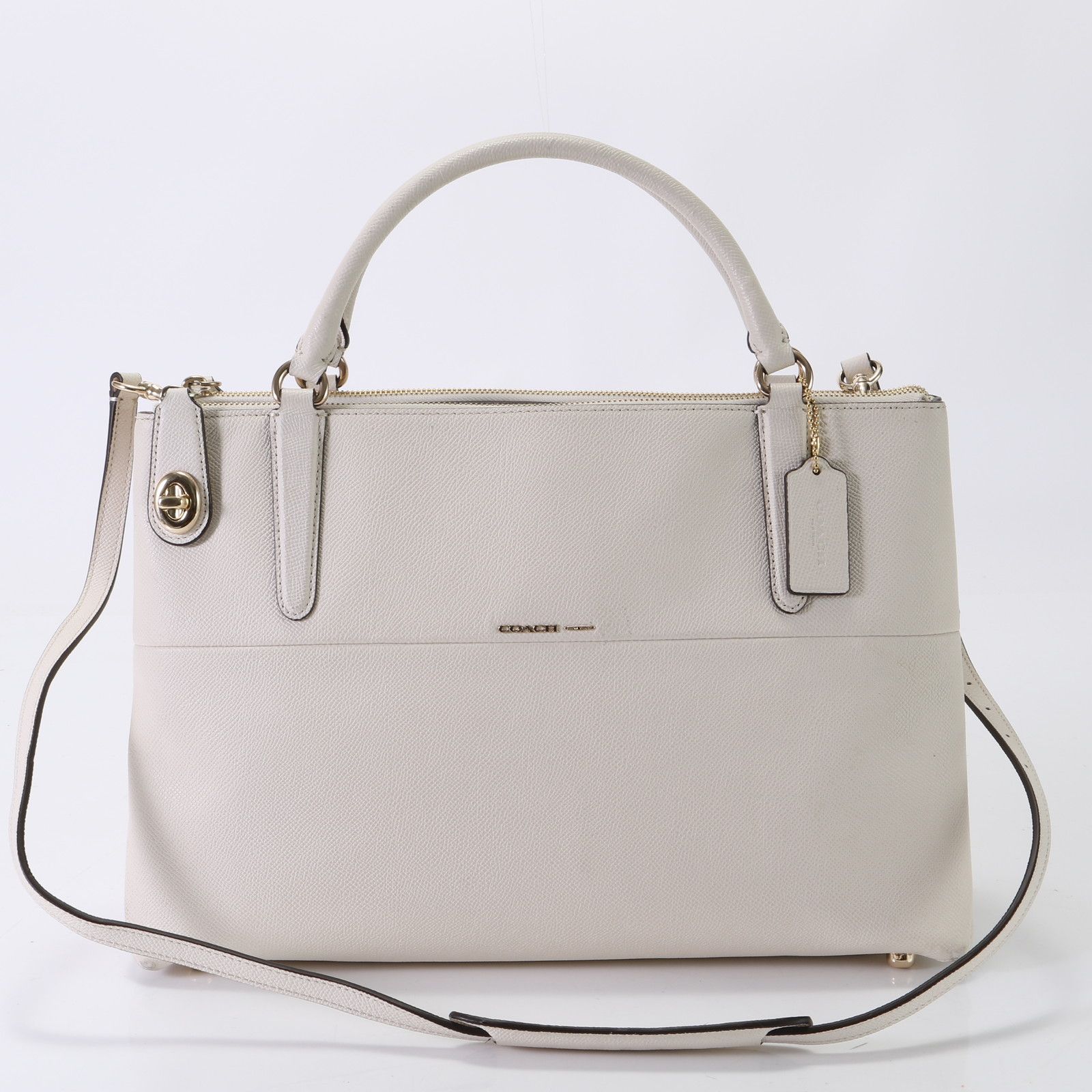 コーチ ザ ターンロック ボロー 33546 レザー 2WAY ショルダーバッグ 