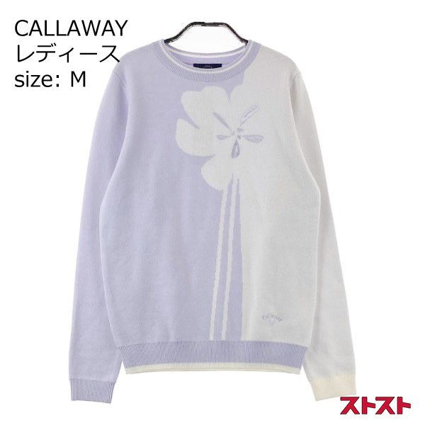 CALLAWAY キャロウェイ ニットセーター パープル系 M [240101152144