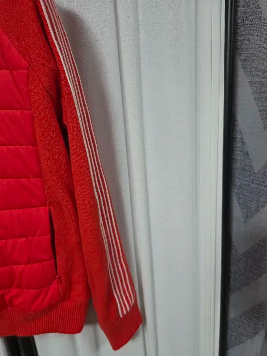 セバスチャンゴルフ防風ニットバイ ダウンジップアップ