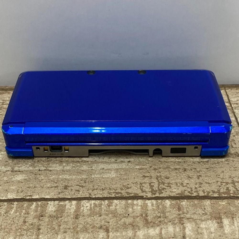 08w13402 Nintendo 3DS 2DS ゲームハード 任天堂 ニンテンドー3DS メタリックブルー 青色 品 UP786_INFO