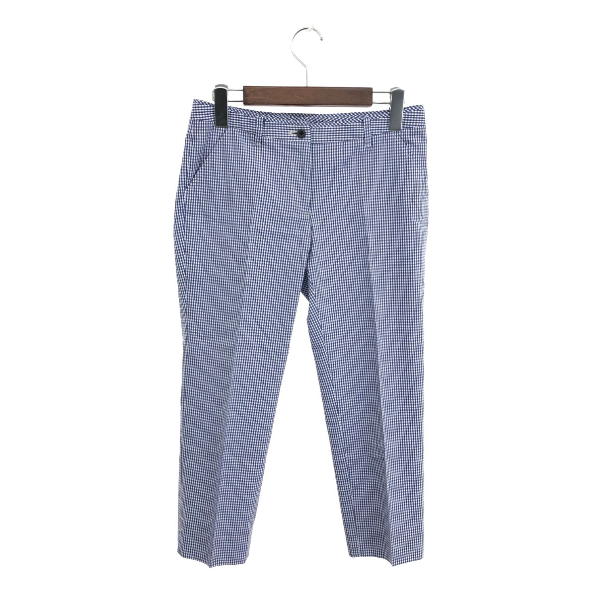 美品】INCOTEXインコテックス☆ギンガムチェックパンツ☆46