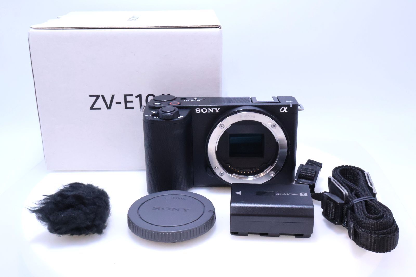 SONY ZV-E10M2 ボディ ウィンドスクリーン付属 ブラック ZV-E10M2 BQ Vlog用カメラ レンズ交換式VLOGCAM APS-C ミラーレス一眼カメラ