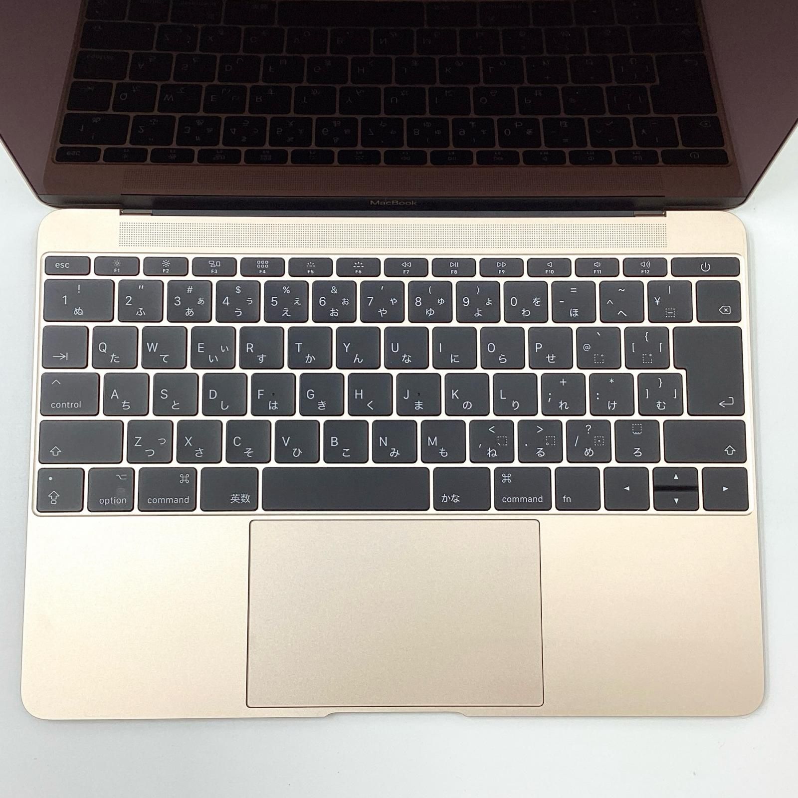 Apple MacBook 12インチ 2017 1.3GHz Intel Core i5 16GB SSD 512GB
