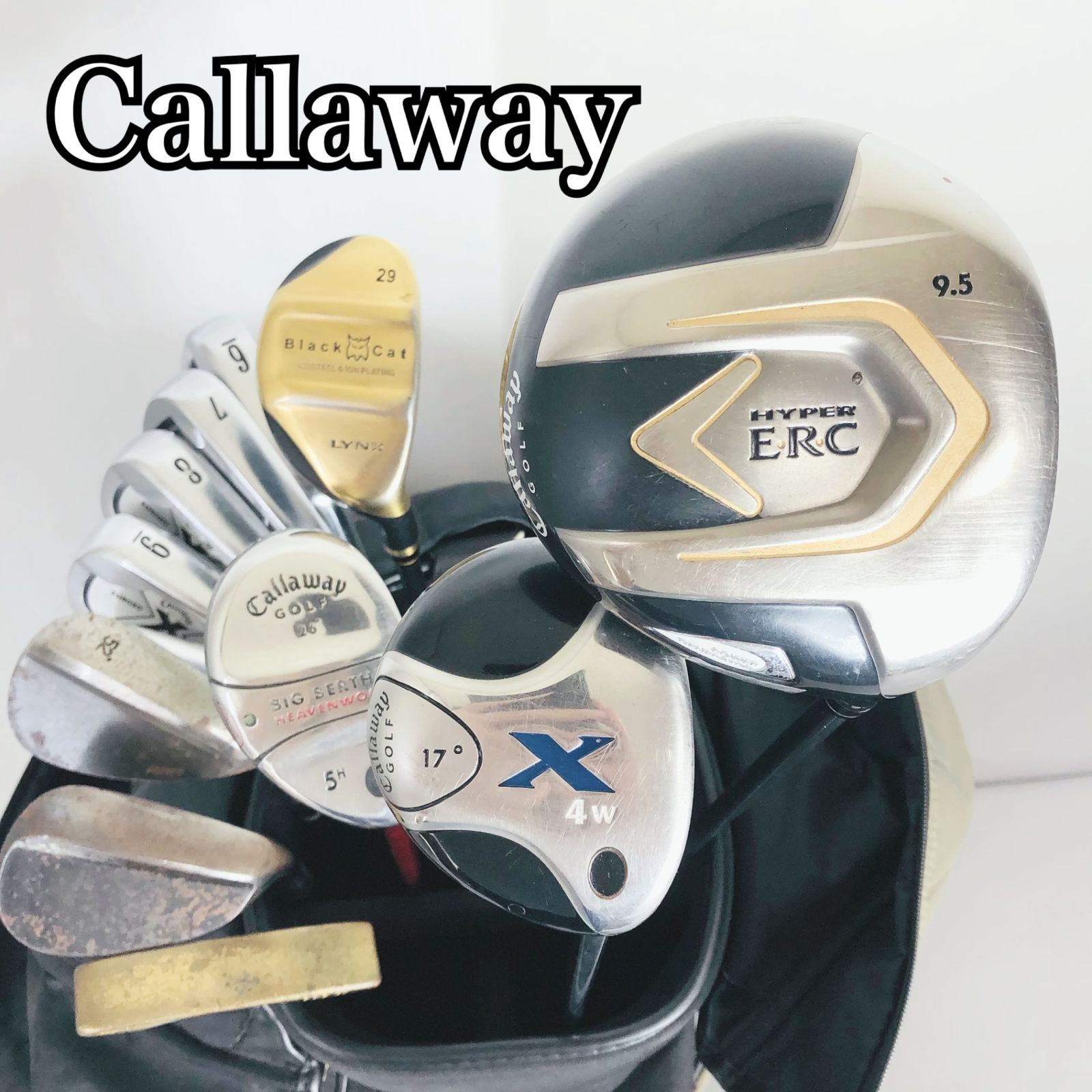 限定版 Callaway キャロウェイ LYNX リンクス メンズゴルフ クラブ クラブ