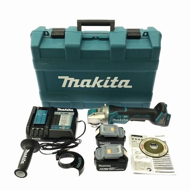 ◇【未使用品】マキタ 18Vバッテリー2個+充電器+ケースセット DC18RF ◇【未使用品】マキタ 18Vバッテリー2個+充電器+ケースセット DC18RF