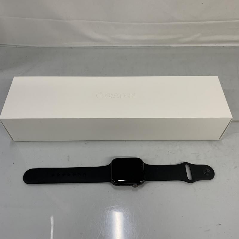 【中古】【】Apple Watch Series 4 44mm GPS+Cellular アルミニウム(スペースグレイ)/バッテリー難･本体イタミ大[91]