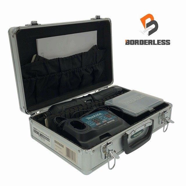 makita マキタ 7.2V 充電式ペンインパクトドライバー TD022DSHXB 黒 ブラック バッテリ2個 1.5Ah 充電器 ケース付 116091