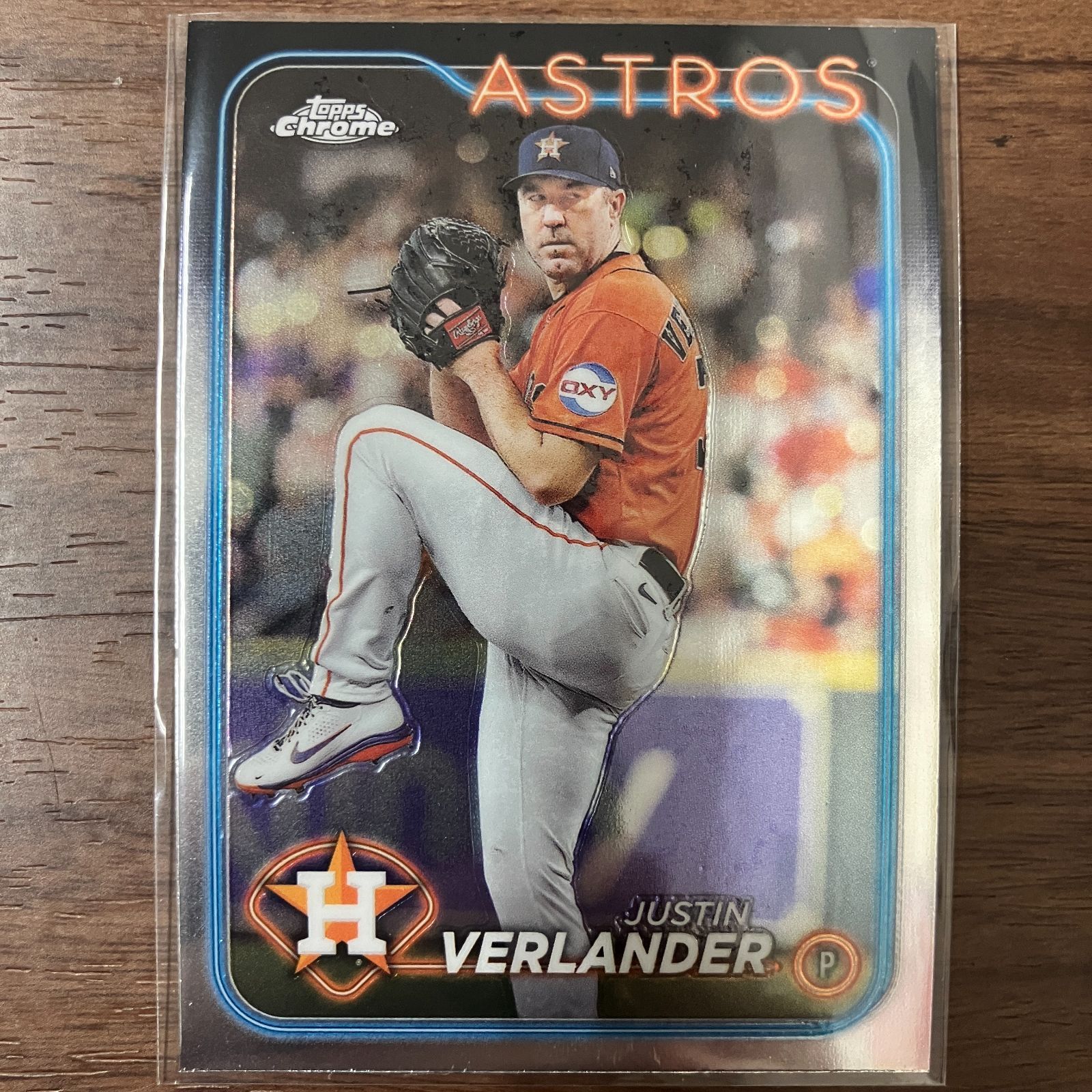 topps chrome 2024 ASTROS アストロズ JUSTIN VERLANDER ジャスティン 