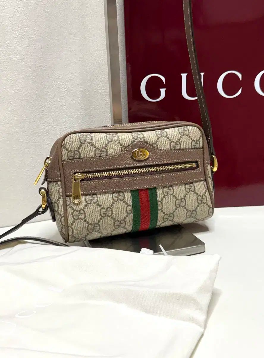 ベストプライスイベント グッチ GG Supreme シュプリーム オフィディア ミニ ショルダー クロスバッグ