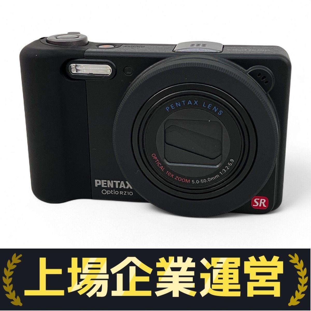 PENTAX Optio RZ10 Classic Black コンパクト デジタルカメラ
