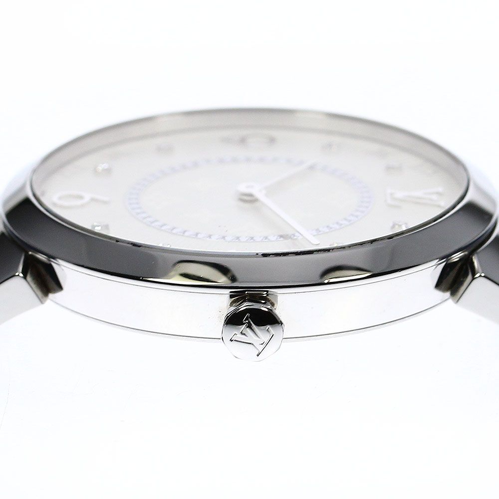 LOUIS VUITTON 時計　Q1E01 LOUIS VUITTON Tambour Slim GM Monogram Q1E01 8P Diamond Men