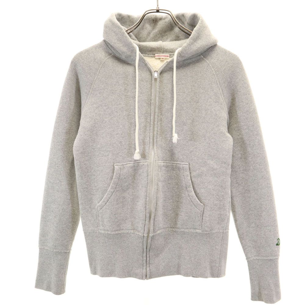 ドレステリア 日本製 長袖 ジップパーカー 2 グレー DRESSTERIOR