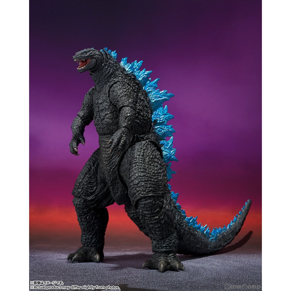 未使用】S.H.MonsterArts リトルゴジラ＆結晶体セット 中古品 S.H.